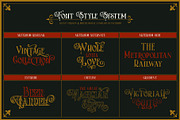 Arterium, a Serif Font by Burntilldead (Thumbnail 2 of 12)