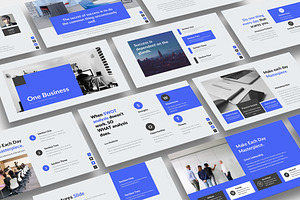 One Business PowerPoint Template