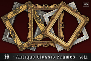 10 Antique Classic Frames vol.1