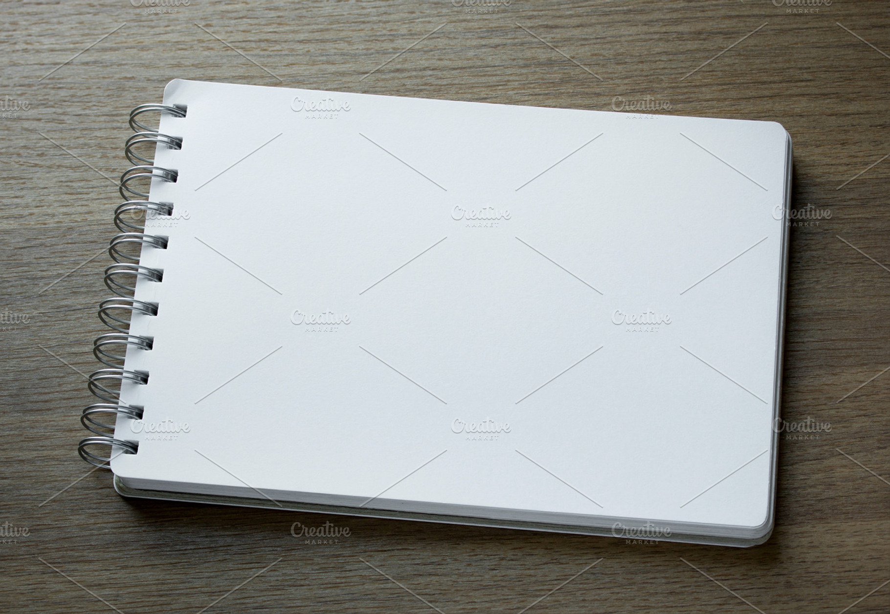 Blank spiral notebook stock photo containing notebook and paper, a School & Education Photo by aopsan