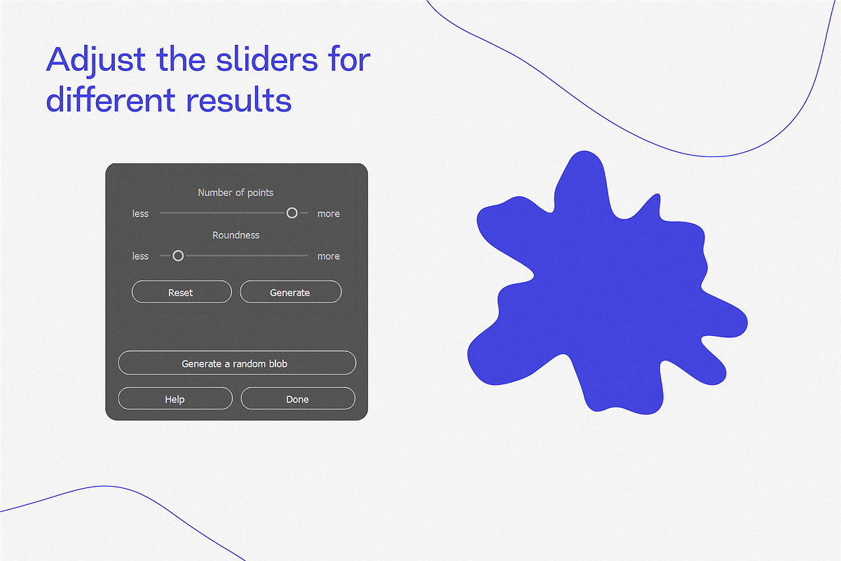 Blob Machine for Adobe Illustrator, a Plug-in Add-On by GRPXSTORE (Photo 4 of 5)