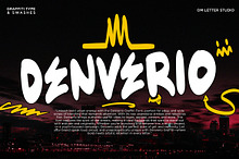 Denverio – Graffiti Font & Swashes