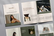 Aurelle Fashion Magazine Template, a Magazine Template by Portocraft (Thumbnail 5 of 6)
