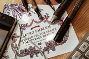600+ Vintage Frames and Emblems, a Decorative Illustration by Anna Ozerina (Thumbnail 10 of 11)