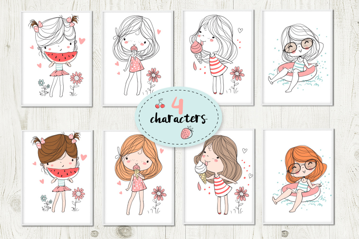 Sweet summer, a Food Illustration by Natalia Skripko (Photo 2 of 5)