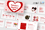Valentine’s Day Event - Keynote, a Presentation Template by Iqsiart Studio (Thumbnail 1 of 3)