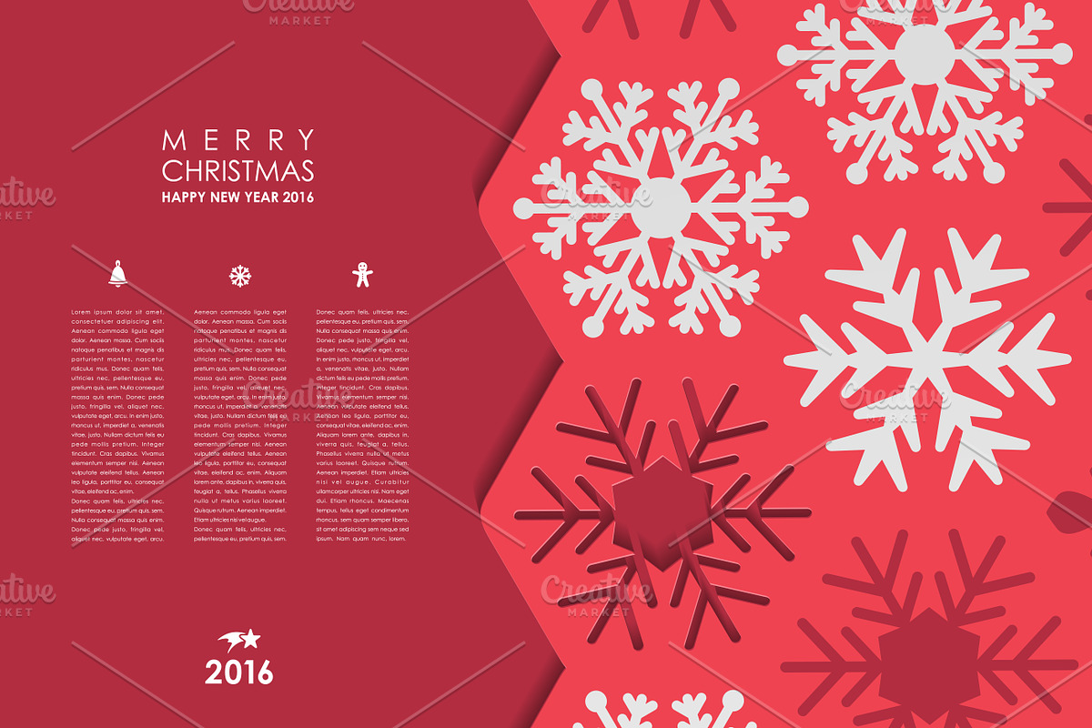 Merry Christmas Brochures, a Brochure Template by Palau (Photo 49 of 49)