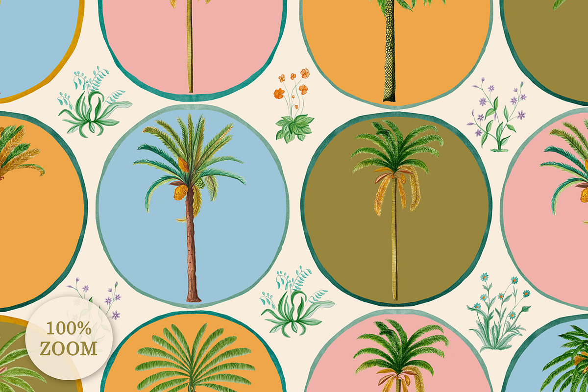 Palm Grove Prints & Patterns, a Pattern Graphic by GND ART STUDIO (Photo 8 of 8)