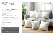 Throw Pillows Mockups, a Mockup by mock-ups (Thumbnail 3 of 21)