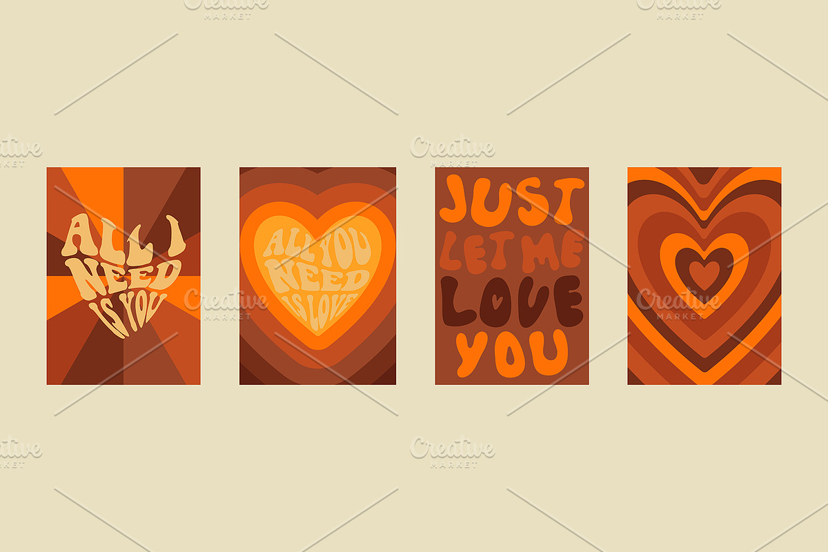 70s Seamless Patterns Collection, a Pattern Graphic by Kokoshka (Photo 9 of 14)