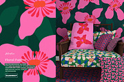 Naive Abstract Modern Floral Pattern, a Pattern Graphic by likorbut (Thumbnail 4 of 14)