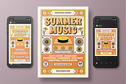 Summer Music Festival Flyer Set, a Flyer Template by Annora Studio (Thumbnail 5 of 6)