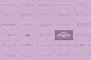 Floral Elements Dividers Collection, a Decorative Illustration by Photoshop Action (Thumbnail 1 of 6)