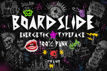 Boardslide - Energetic Typeface
