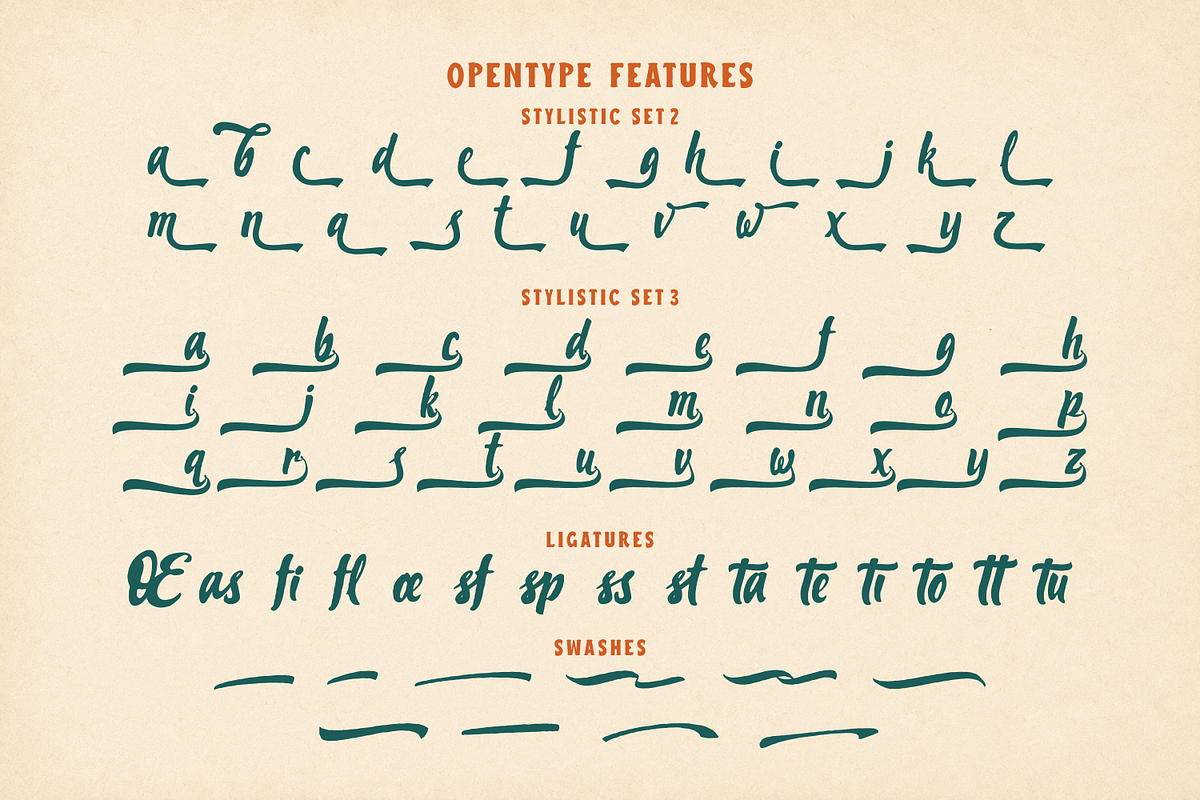 Mocktails Sunday - Tropical Font Duo, a Handwritten Font by agnyhasyastudio (Photo 14 of 17)
