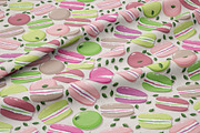Macaron and blueberry leaves, a Pattern Graphic by Yummy (Thumbnail 8 of 9)