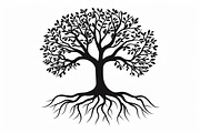 Decorative Tree of Life Bundle, an Illustration by hafijul (Thumbnail 5 of 9)