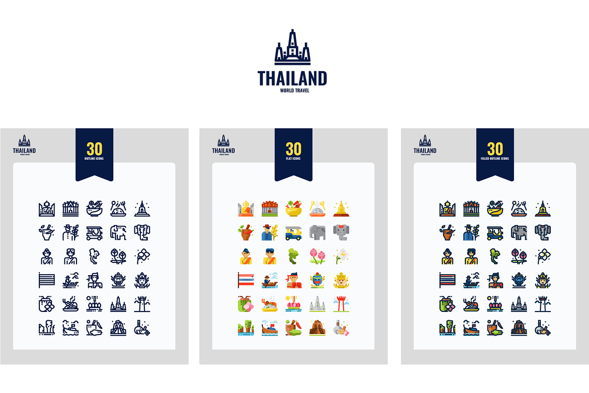WORLD TRAVEL PACK BUNDLE, an Emoji Icon by Foxyard studio (Photo 4 of 4)