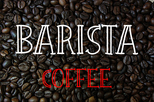 Barista Urban Font