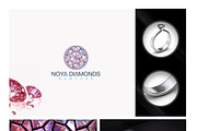 Diamond Logo, a Branding & Logo Template by Creatiph Market (Thumbnail 2 of 2)