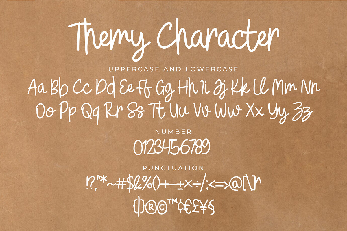 Themy Handletter Signature, a Handwritten Font by Gumrega Studio (Photo 5 of 6)
