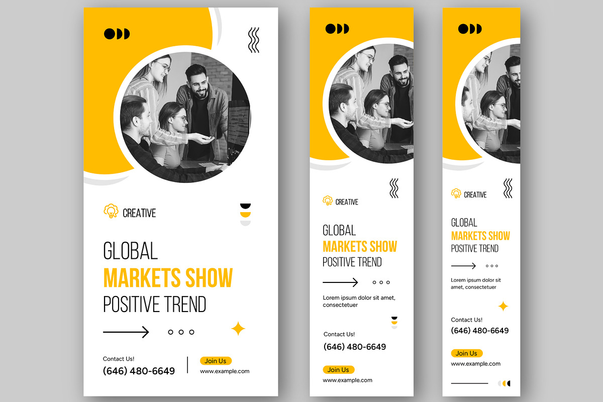 Business Web Banner Template, an UI Kit Template by CreativeShaper (Photo 3 of 4)