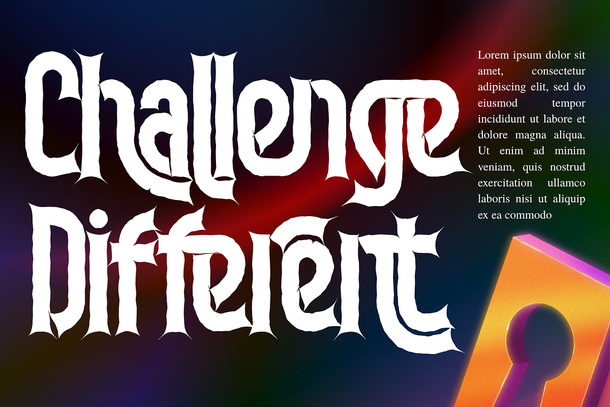 Fantastic Deception Font, a Serif Font by 177Studio (Photo 4 of 9)