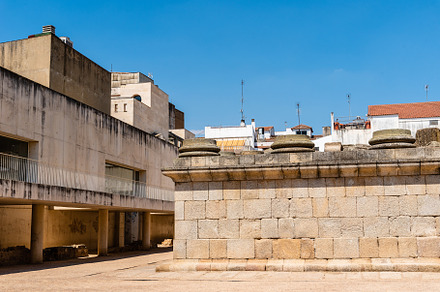 Roman Temple of Diana in Merida, Badajoz, Spain, an Architecture Photo by Architect´s eye