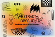 Retro Futurist Abstract Collection 2, an Object Graphic by angelainthefields (Thumbnail 1 of 8)