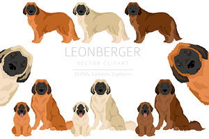 Leonberger Clipart