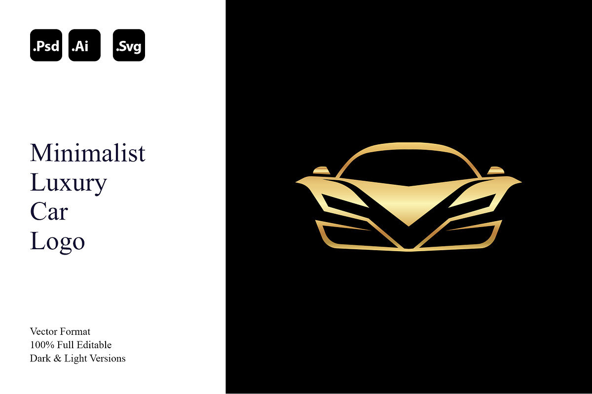 Minimalist Luxury Car Logo, a Branding & Logo Template by Luxury Logos (Photo 1 of 4)