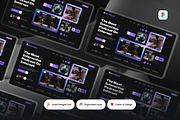 Bloompod - Podcast Hero Header, an UI Kit Template by SquidPixey (Thumbnail 2 of 3)