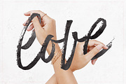 LushBlue LOGO KIT + Font & Swashes!, a Script Font by Pink Coffie (Thumbnail 5 of 12)