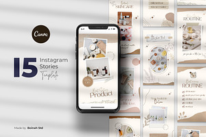 15 Instagram Stories Canva Template