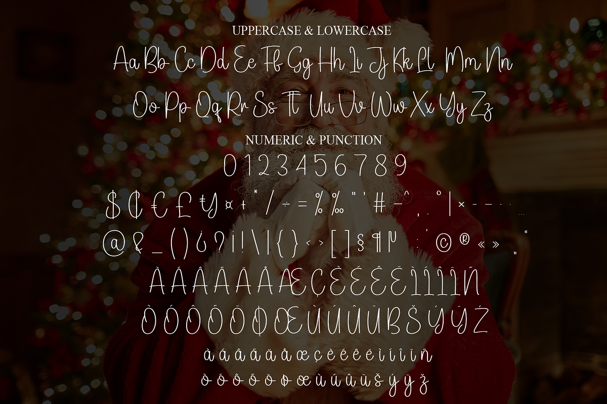 Hello Santa | Script Font, a Handwritten Font by Scratchones (Photo 7 of 8)