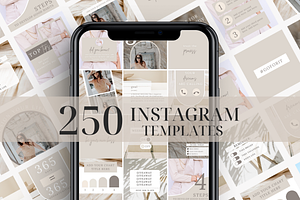 Neutral Canva Instagram Templates