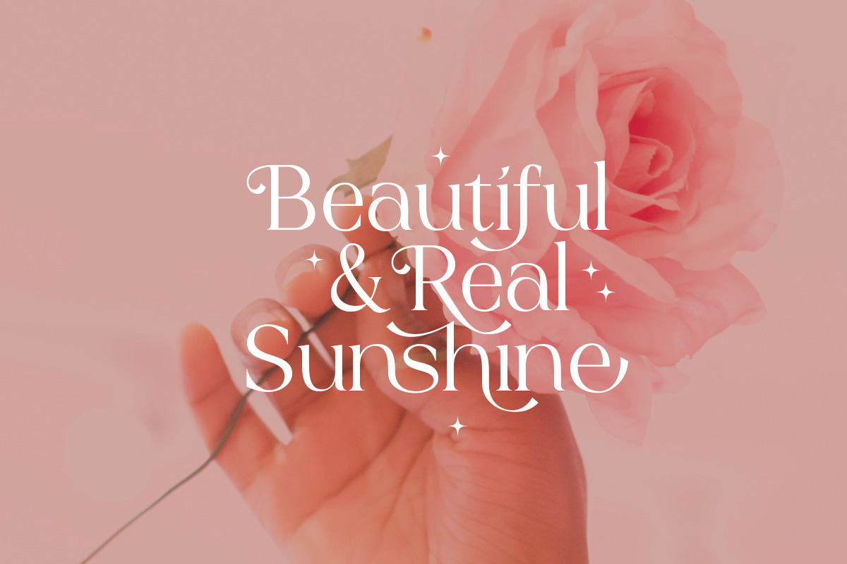 Blushing Rose - Stylish Modern Serif, a Serif Font by Sarid Ezra (Photo 5 of 13)