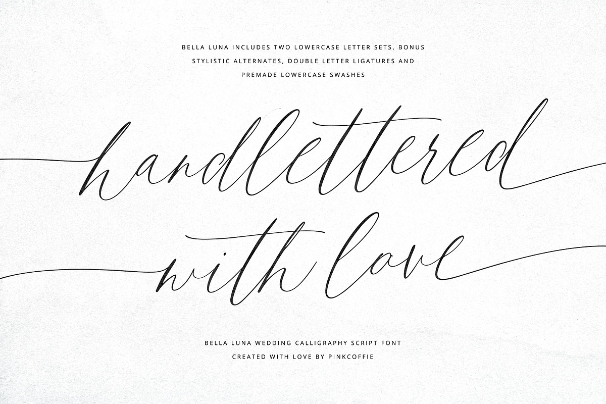 Bella Luna | Feminine Script Font, a Script Font by Pink Coffie (Photo 15 of 30)