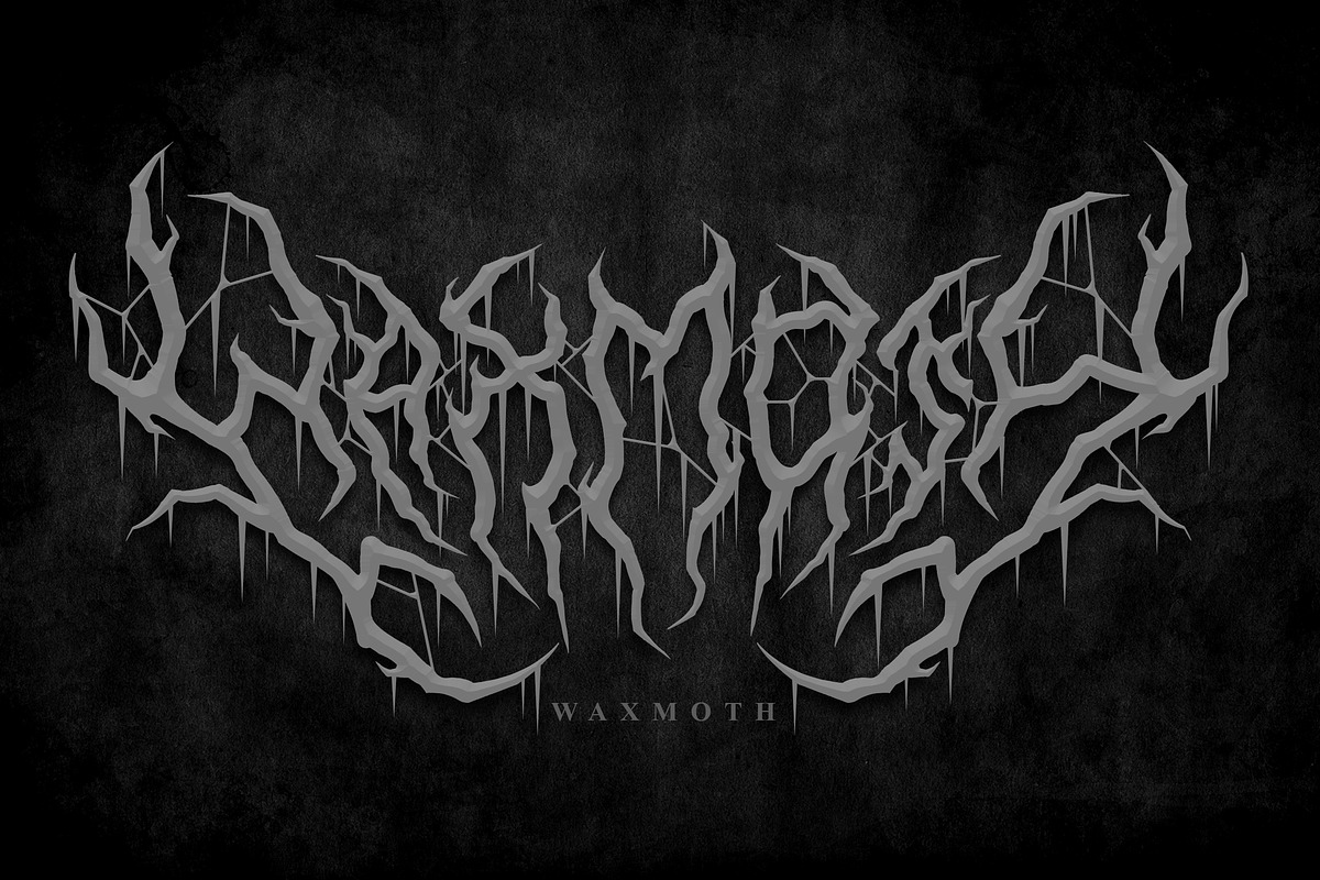 Onerock | Black Metal Font Vol.6, a Blackletter Font by Madhaline Studio (Photo 7 of 18)