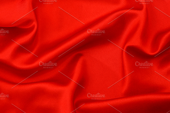Red Silk Background Texture