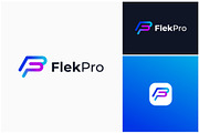 Letter FP Colorful Gradient Logo, a Branding & Logo Template by ika trisiana (Thumbnail 1 of 2)