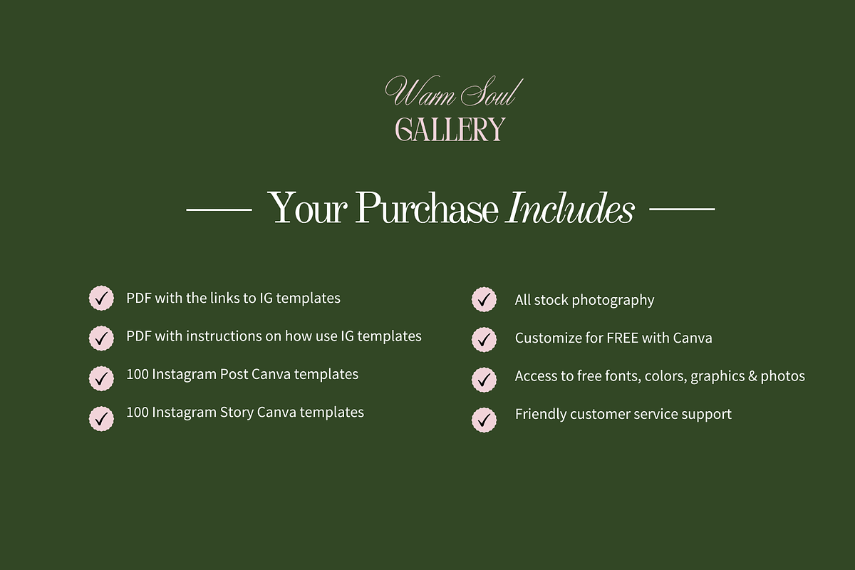 Neutral Instagram Canva Templates, a Social Media Template by Warmsoulgallery (Photo 9 of 10)