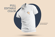 8 Mockups 3D Polo, a Shirt Mockup by Grow Design Craft Studio (Thumbnail 3 of 7)