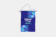 Pennant Flag Mockup, a Packaging Mockup by Hazzpro_Std (Thumbnail 5 of 5)