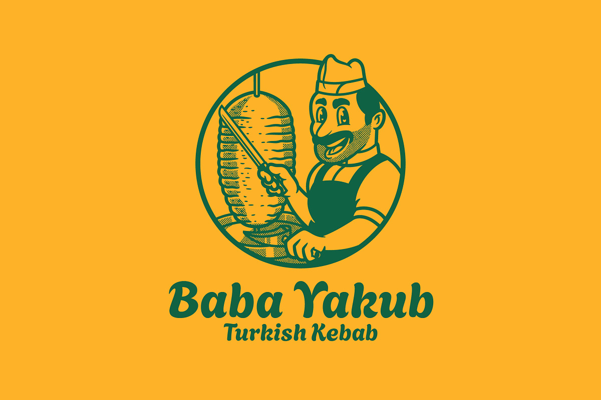 Baba Yakub Logo Template, a Branding & Logo Template by Kreasi Malam (Photo 3 of 4)