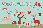 LOVE /Valentine bundle, an Illustration by Poppymoondesign (Thumbnail 2 of 23)