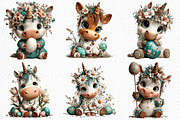 Whimsical Easter Cute Unicorn PNG, an Illustration by Craft Nest (Thumbnail 3 of 8)