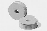 Filament Spool Mockup, a Packaging Mockup by Unerispace (Thumbnail 3 of 5)