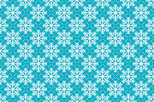Snowflakes Winter Seamless Pattern, a Pattern Graphic by Mightyfire