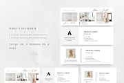 3 Email Signature Templates, a Marketing Template by ZoaniDesign (Thumbnail 2 of 10)